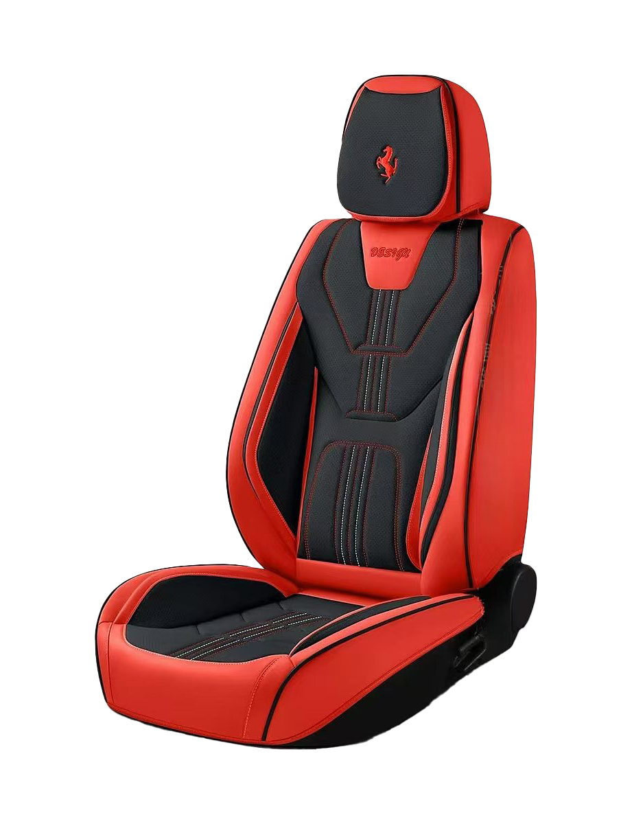 9D Premium Leather Car Seat Cover Full Set – Model 614