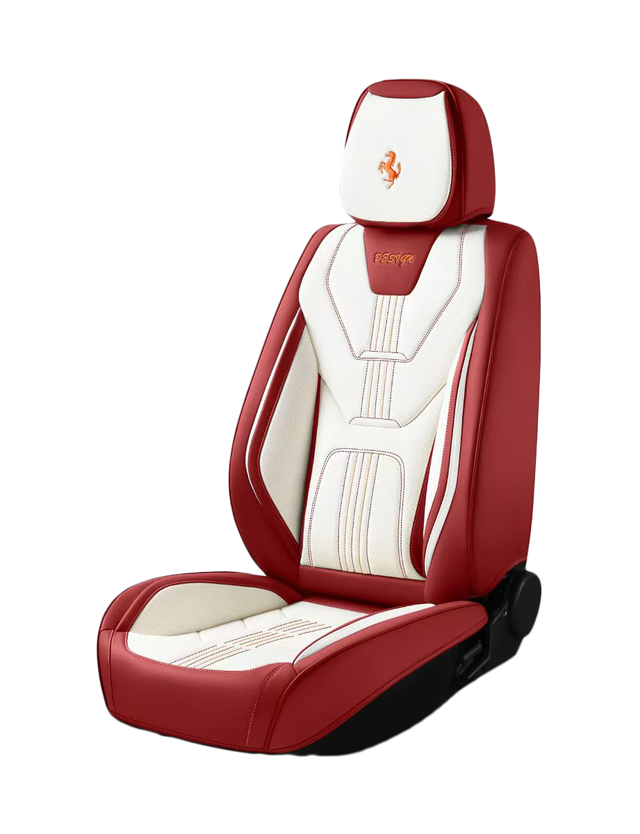 9D Premium Leather Car Seat Cover Full Set – Model 614