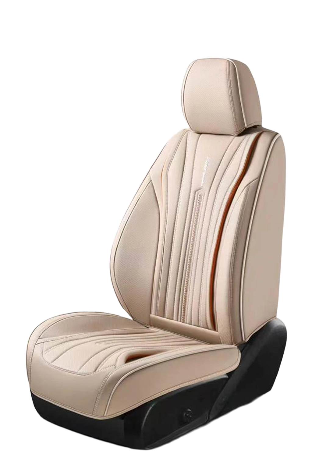 فرش سيارة نابا بريث بيج كريمي أنيق - فخامة جلد النابا الطبيعي المعالج.