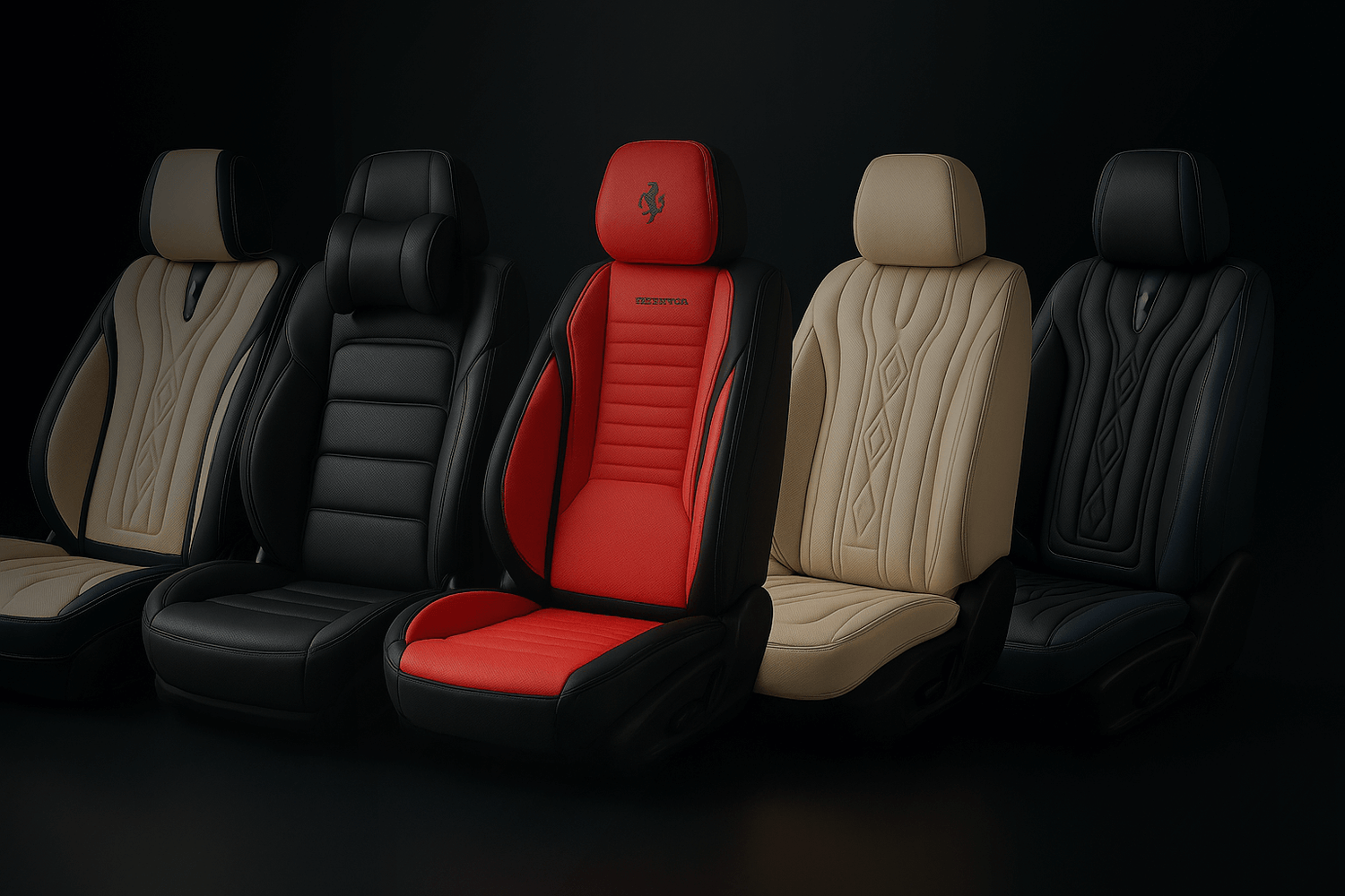 9D Car Seat Cover - Sh3ban Car Accessories