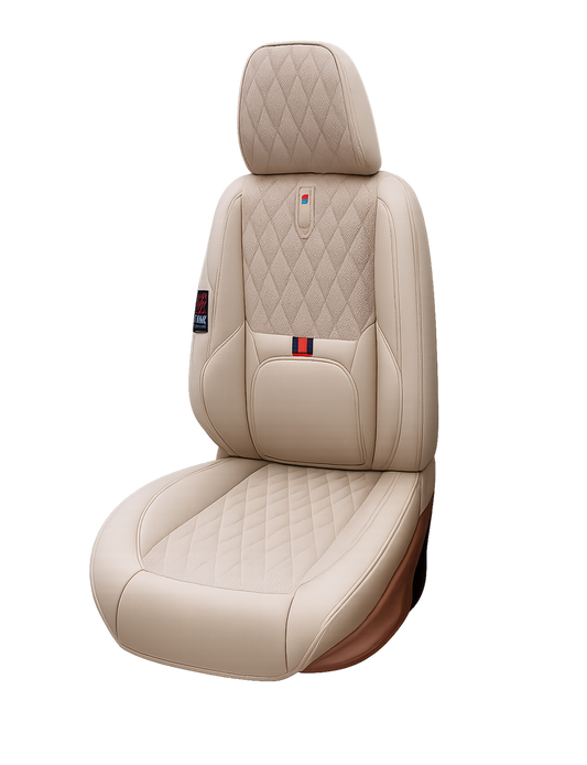 9D Premium Leather Car Seat Cover Full Set – Model 222