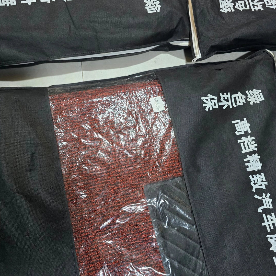 طقم دواسات سيارة نجيلة 5 قطع كثافة عالية - ألوان متعددة