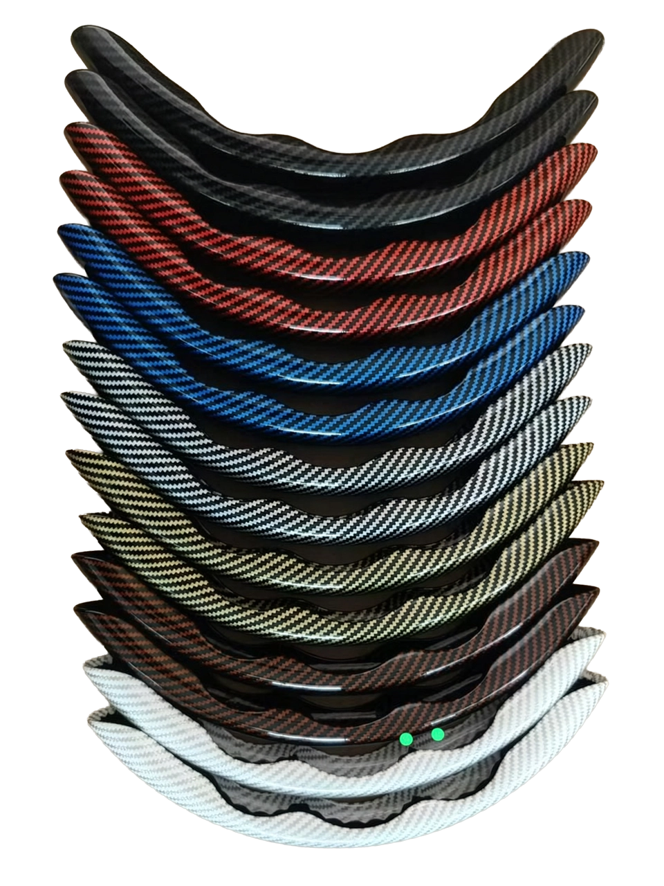 جراب دركسيون كربون قطعتين - مقبض رياضي سهل التركيب