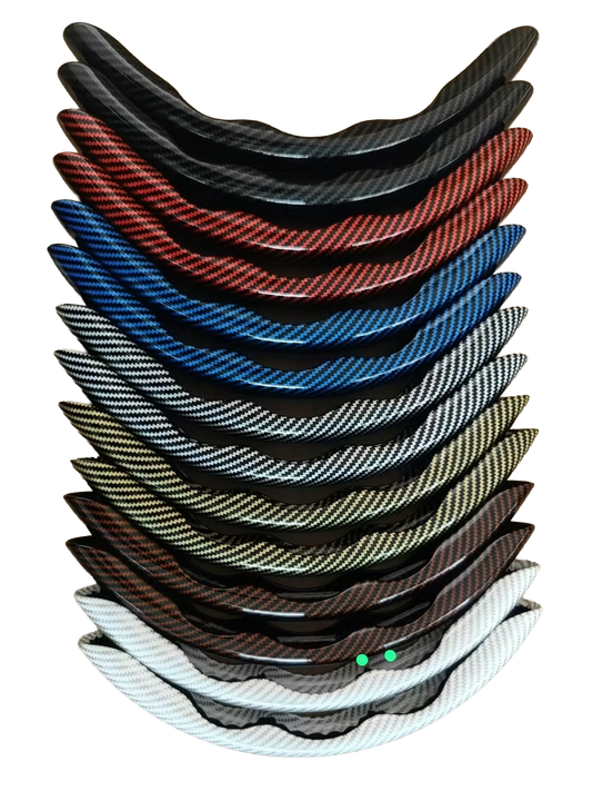 جراب دركسيون كربون قطعتين - مقبض رياضي سهل التركيب