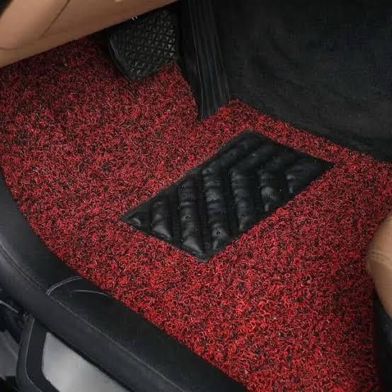 طقم دواسات سيارة نجيلة 5 قطع كثافة عالية - ألوان متعددة