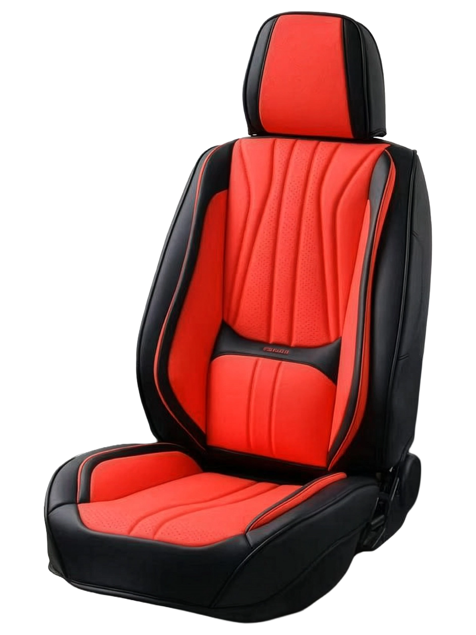 طقم فرش "السيناتور" 9D من الجلد الألماني - موديل 232 - ماروون أسود