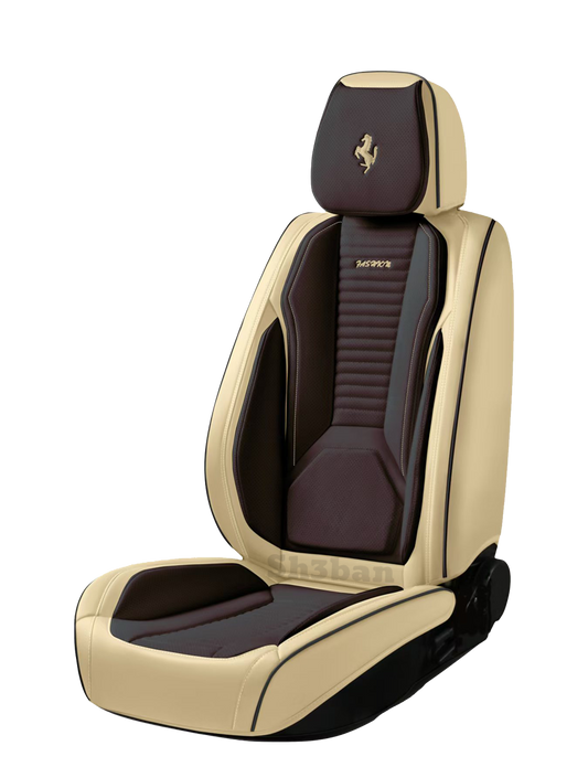9D Premium Leather Car Seat Cover Full Set – Model 111