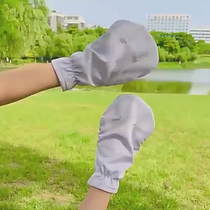 Women's Short Fingerless Ice Silk Driving Gloves - Thin Sun Protection